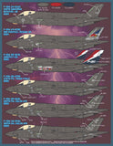 Furball 1/48 decals F-35 Anthology Part VIII Decals for the Tamiya - 48-102