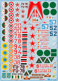 Begemot 1/48 decals for MiG-25 Flanker - 48-010