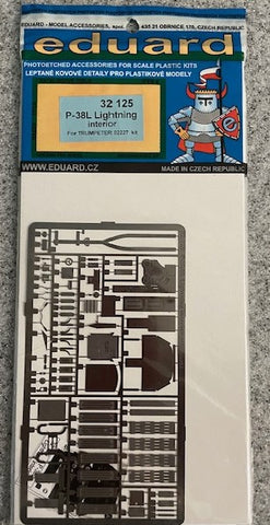 Eduard 1/32 photoetch P-38L interior for Trumpeter - 32125 - Old Stock