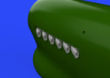 Eduard Brassin 1/48 resin Tempest Mk. V exhaust stacks - 648418 - for Eduard