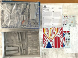 Italeri 1/48 Scale Tornado IDS & ADV Fighter 2 kit lot: 2648 & 836