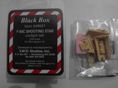 Black Box 1/48 resin F-80C Shooting Star Cockpit set for Monogram- 48061