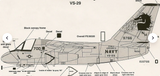 SuperScale 1:48 Decals USN SSU S-3B Vikings VS-29 markings - 48-951