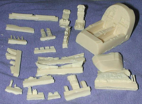 Black Box 1/48 resin EF-111A Raven Cockpit set for Academy - 48057