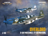 Eduard 1/48 scale kit Overlord D-Day Mustangs P-51B DUAL COMBO - 11181
