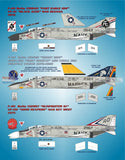 Bullseye 1/48 Decal 48056 - F-4N Phantom II Fleet Phantoms VIII for Tamiya