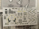 AMT1/48 Scale Lockheed ES-3A Shadow kit 8750 - Sealed parts, old decals