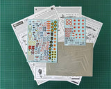 Begemot 1/48 decals for Su-27 Flanker family part 2 - 48-005
