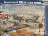 Trumpeter 1/24 Scale Messerschmitt Bf 109 G-6 late ver kit - 02408 New Old Stock