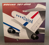1:200 Jet X JXL180B United Air Lines Boeing 727-200 N7645U