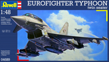 Revell 1/48 scale Eurofighter Typhoon twin seater kit 04689 shelf wear open box