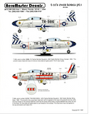 Aeromaster 1/48 decal sheet T-33's Over Korea, Part I - 48-266