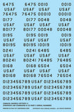 Caracal 1/72 decal CD72097 Strategic Air Command B-52G/H Stratofortress - Pt 2
