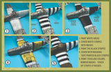 Furball 1/48 scale P-51B Invasion Stripes Vinyl Paint Masks FMS-031