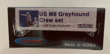 Legend 1/35 scale resin figures - US M8 Greyhound Crew Set - LF0114