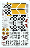 Warbird 1/48 scale Korean War F-86 Pt.2 decals for Academy or Mono - 48-027