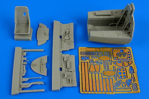 Aires 1/32 scale Me 163B Komet Cockpit Set for Meng - 2198