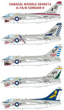 Caracal 1/48 decal CD48216 - A-7A/B Corsair II for HobbyBoss