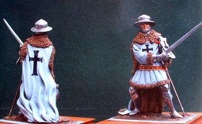 MIL - ART 80mm metal figure series F-57 Teutonic Knight 1410 - Old Stock