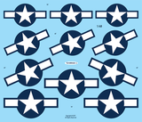 Fundekals 1/48 scale #48012 - US National Insignias 1943-1947