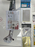Tamiya 1/350 scale Bismarck Battleship kit 78013 and ArtWox accessories (bundle)