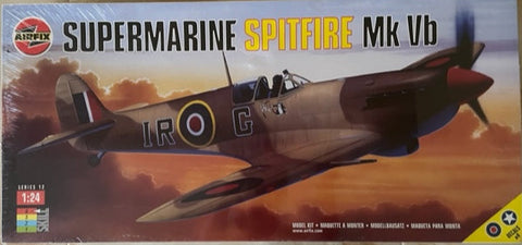 Airfix 1/24 scale Spitfire Mk Vb aircraft kit - A12005 Factory Sealed