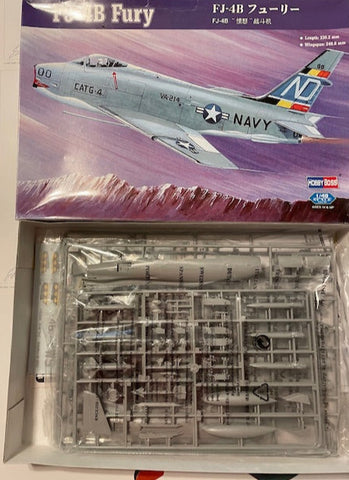 HobbyBoss 1:48 Scale FJ-4B Fury aircraft kit 80313 - New Old Stock