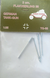 Jordi Rubio 1/35 Scale 2 cm FLAK-Vierling German Tank-Gun - TG-56