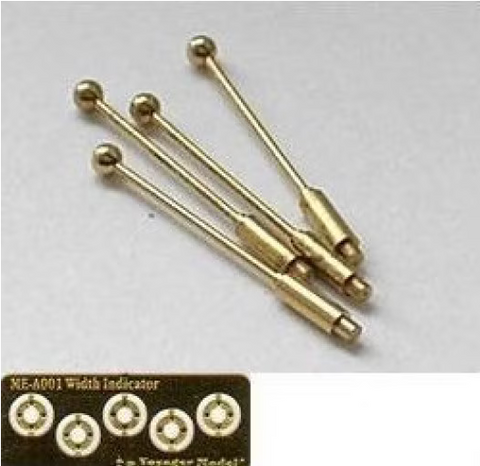 Voyager Model 1/35 WWII German Width Indicators for Sd.Kfz (4 pcs) - ME-A001