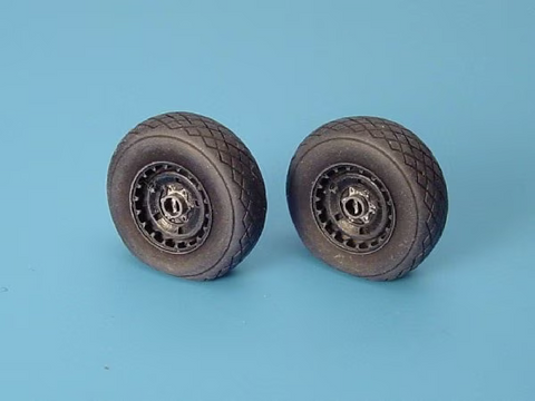 Aires 1/48 scale Me 262A SCHWALBE wheels + paint mask for Tamiya - #4146