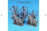 Hypersonic 1/48 C-2 Ejection Seat, 2 seater for Kinetic F-104 NATO - HSMR48071-2
