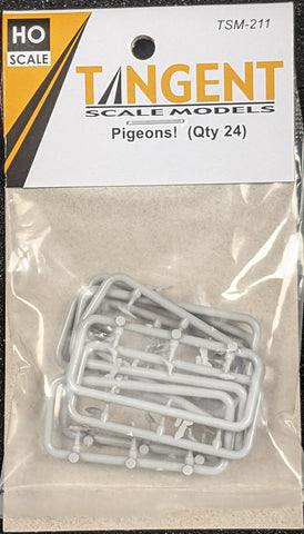 Tangent Scale Models - Pigeons – 24 pack - TSM-211