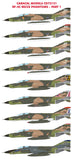 Caracal 1/72 decals Air Force RF-4C Recce Phantoms Part 1 - CD72151