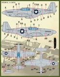 Furball 1/48 decals Colors and Markings of P-51 Part I - FDS4834 14 options