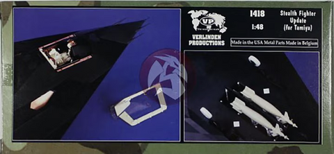 Verlinden 1/48 Scale LOCKHEED F-117 Stealth Fighter Update Set #1418 for Tamiya