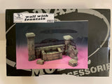 Royal Model 1/35 Scale wall with fountain Kit - NOS - #009 Assembly required!