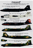 Xtradecal 1/72 scale B-57B, RB-57E, WB-57C, B-57G Canberra Pt2 decals - X72103