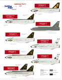 Cutting Edge 1:48 English Electric (BAC) Lightning decals Pt.3 - CED48077