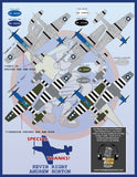 Furball 1/32 decals Meyer's Maulers 487th Fighter Sq. P-51 B/Ds Part I 32-006
