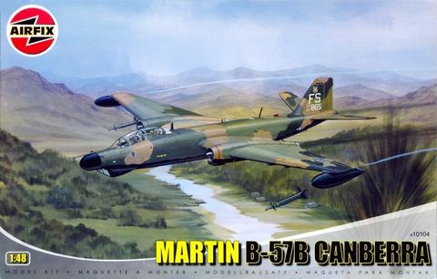 Airfix 1:48 Scale Martin B-57B Canberra kit A10104 - Sealed Slight Shelf Wear