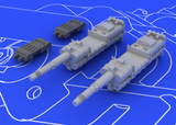 Eduard 1/48 scale Brassin MK 108 gun for German Aircraft - 648083 Needs Assembly
