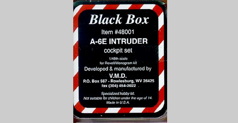 Black Box 1/48 resin A-6E Intruder Cockpit set for Monogram - 48001
