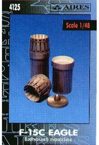Aires 1/48 scale resin F-15C Eagle exhaust nozzles - 4125