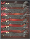 Furball 1/48 decals F-35 Anthology Part VII Decals for the Tamiya - 48-101