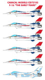 Caracal 1/72 scale decals F-16 Viper The Early Years - CD72103