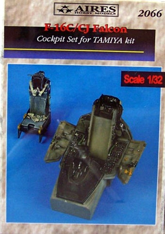 Aires 1/32 scale F-16C/CJ Falcon cockpit set Tamiya - 2066