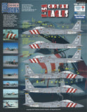 TwoBobs 1/48 scale F-15A Candy Cane Eagles decal sheet - 48-220