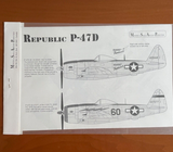 MSAP Decals 1:48 #4815 P-47 D Thunderbolt Tamiya Hasegawa etc