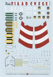 TwoBobs 1/48 scale F-15A Candy Cane Eagles decal sheet - 48-220