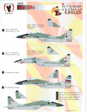 Eagle Strike 1:48 scale Mig-29's Ivan's Eagles decal sheet - 48039